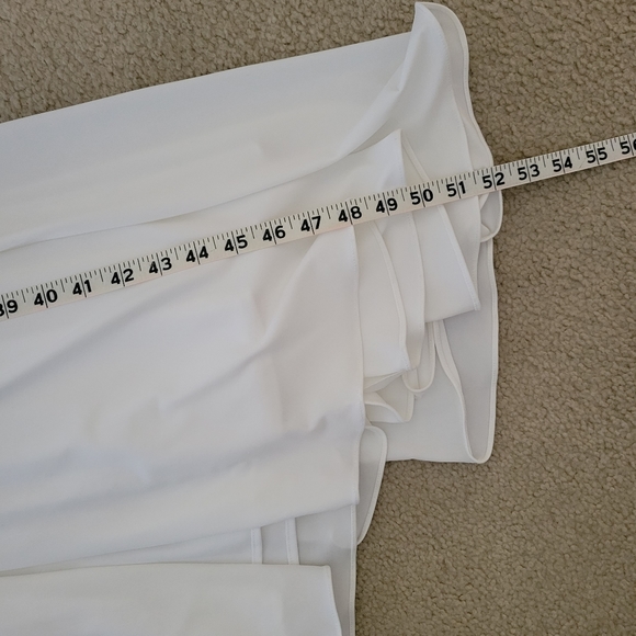 JOVANI WHITE BEADED LONG DRESS Nwt size 4 - Picture 11 of 12